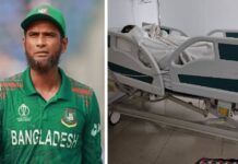 হাসপাতালে ভর্তি মাহমুদউল্লাহ রিয়াদ